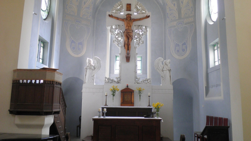 Kostel Povýšení sv. Kříže v Jablonci nad Nisou, foto: LK
