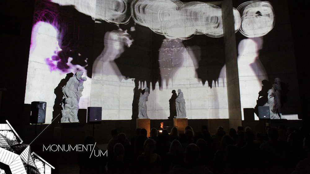 Benefiční koncert pro Reinerovu fresku v Duchcově, předobraz projektu Monument/um, foto T. Znojemský.