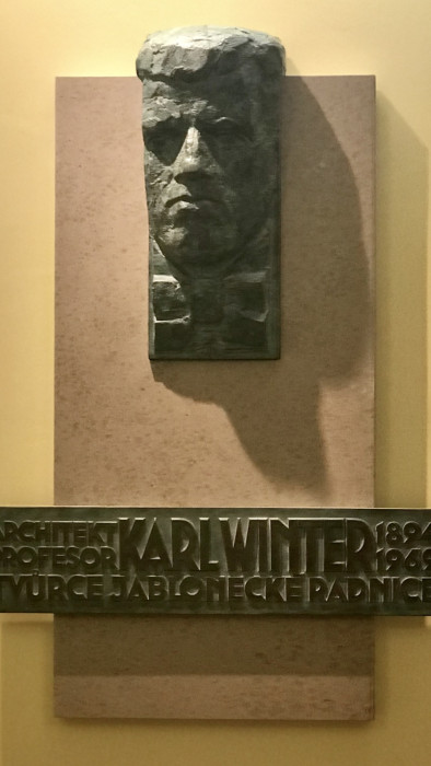 Pamětní deska Karla Wintera
