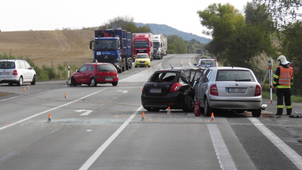 Nehoda, foto: PČR