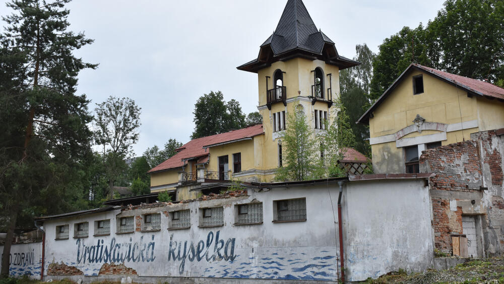 Vratislavická Kyselka, stav 19.7. 2019.