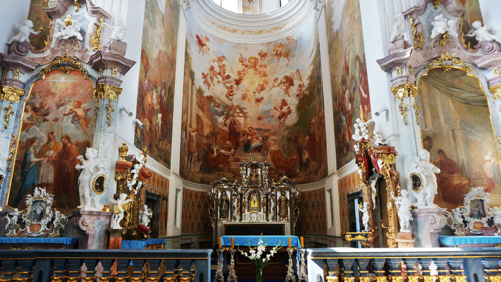 Klášter Krzeszów, kostel sv. Josefa.