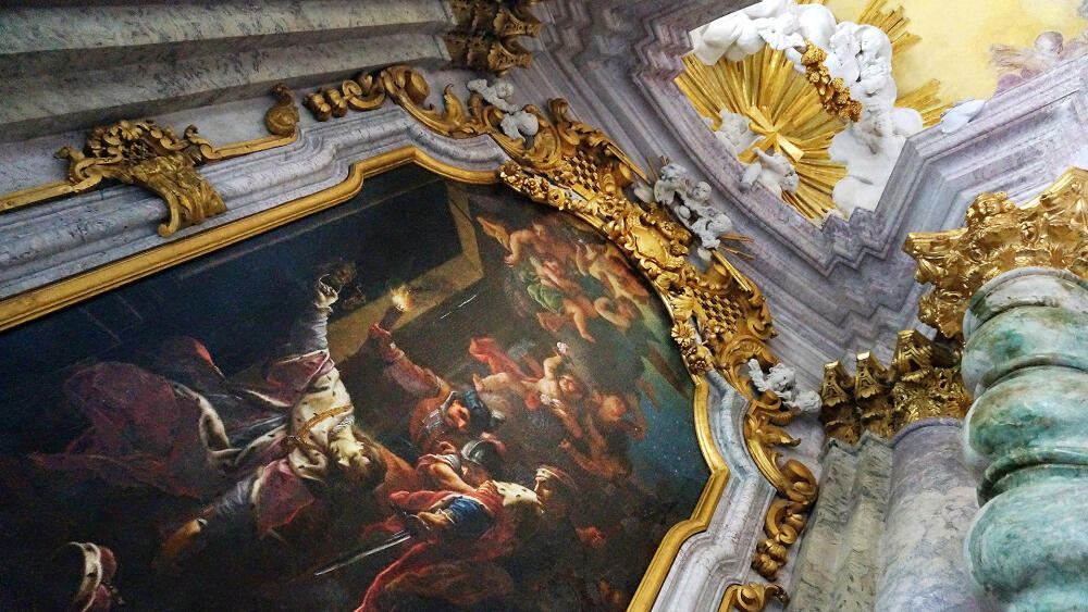 Klášter Krzeszów, mauzoleum Piastovců.