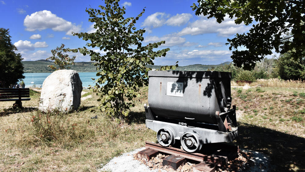 Berzdorferské jezero.