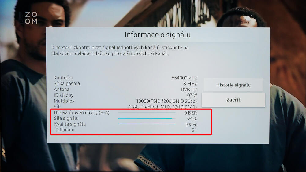 Vysílač Ještěd, lokalita Liberec, na rozdíl od veřejnoprávního muxu má mux 12 stoprocentní kvalitu a programy běží bez jakýchkoliv problémů.