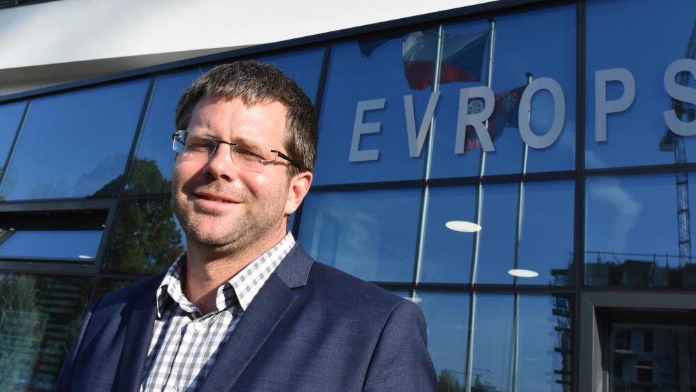 David Pastva, ředitel sekce Křišťálové údolí Agentury regionálního rozvoje.