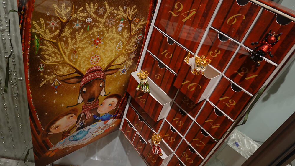Z perliček může být i adventní kalendář :-)