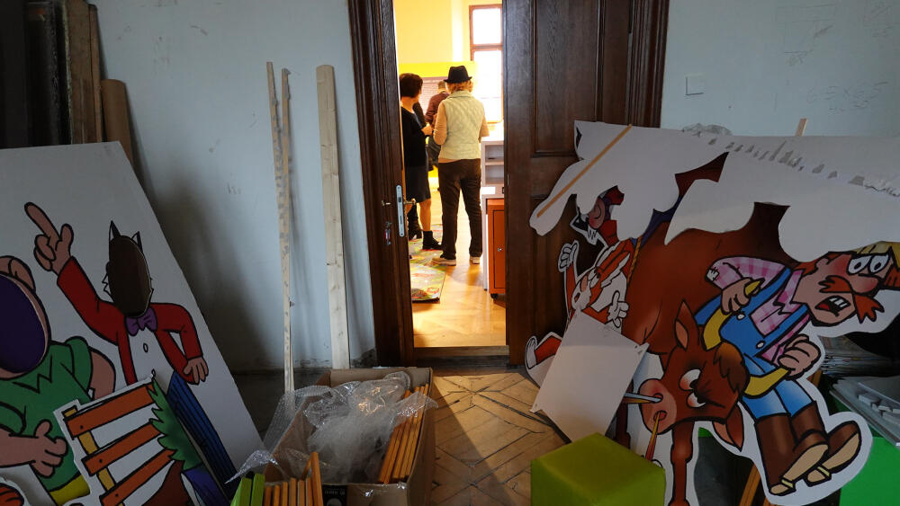 Muzeum Čtyřlístku má na zámku kam expandovat.