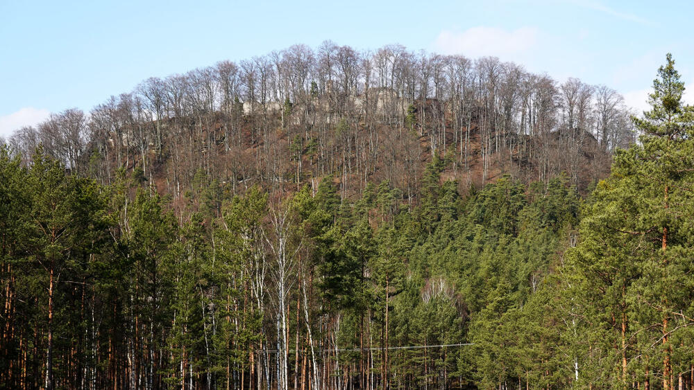 Panorama Děvína.