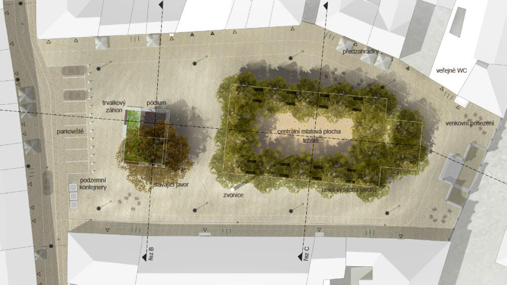 2. místo - Rehwaldt Landscape Architects.