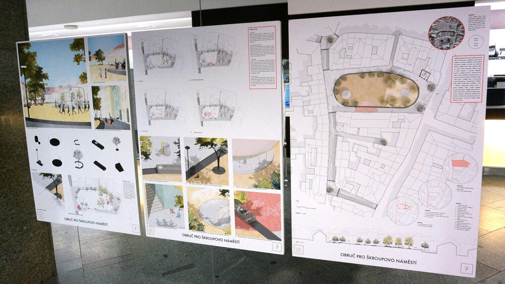 Ateliér Žentel A11 si odnesl mimořádnou odměnu za náměstí Obruč.