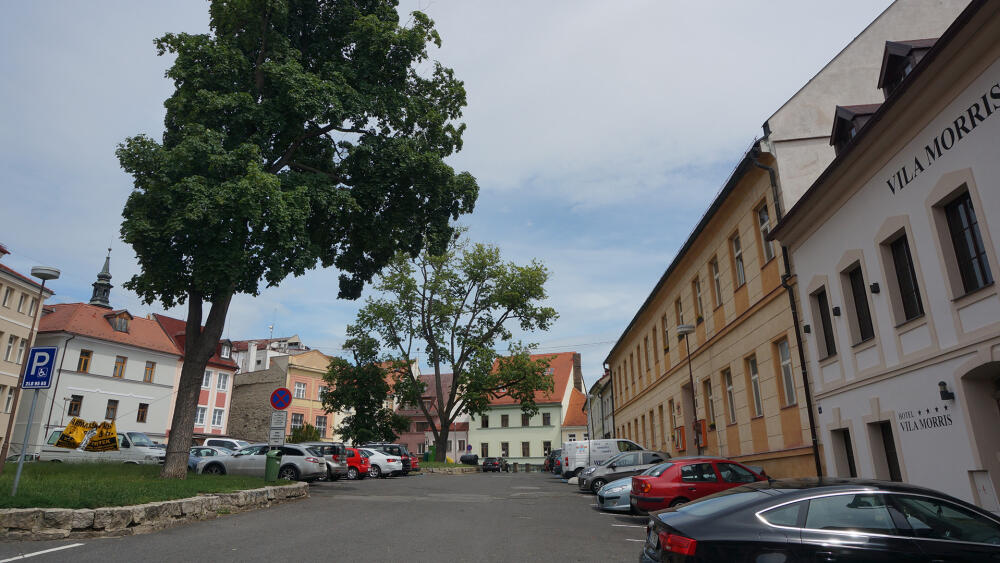 Škroupovo náměstí v České Lípě.