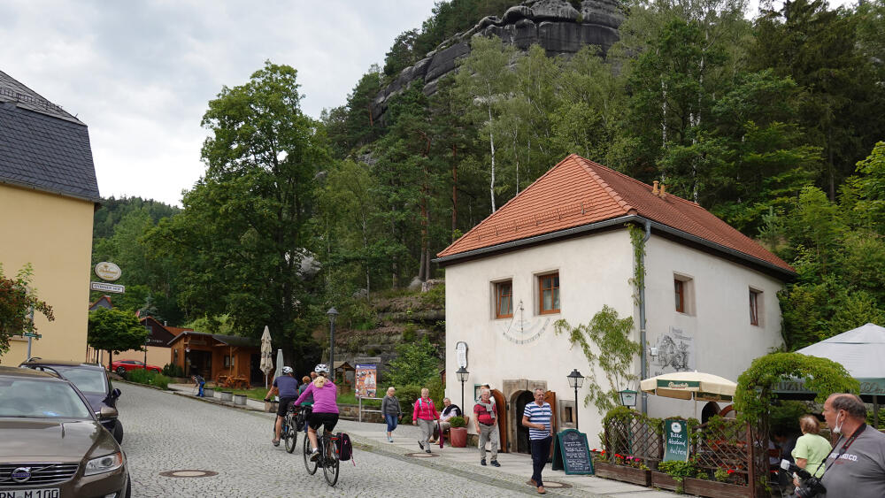 Oybin může být výchozím bodem i pro cyklovýlety.