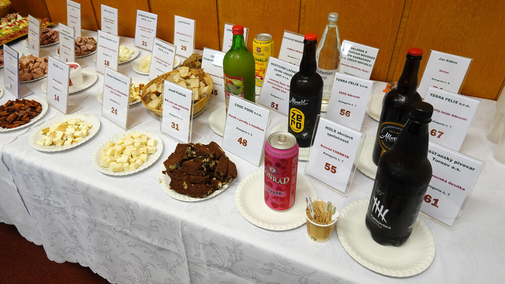 Malý výběr z 81 výrobků, které přihlásilo 24 producentů.