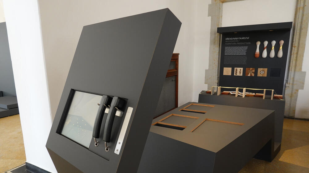 Expozice bude velmi interaktivní a často bude návštěvníka vybízet k aktivní účasti.