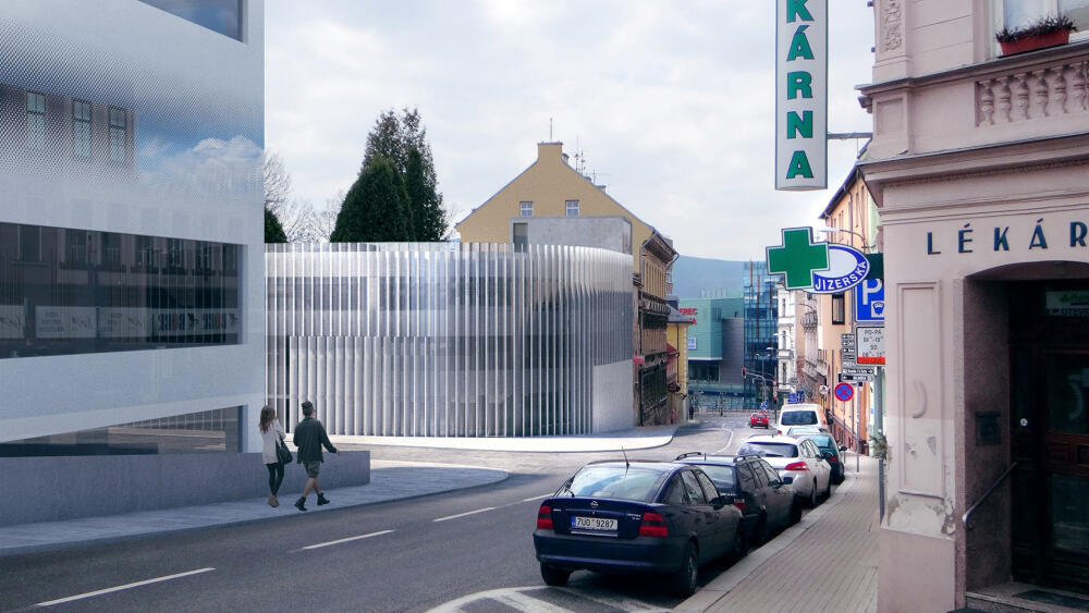 Po dokončení první fáze dostavby a revitalizace nemocnice se vám naskytne tento obrázek.