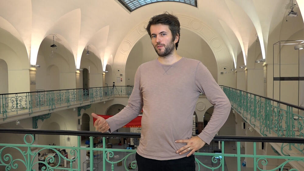 Jan Říčný, architekt výstavy.