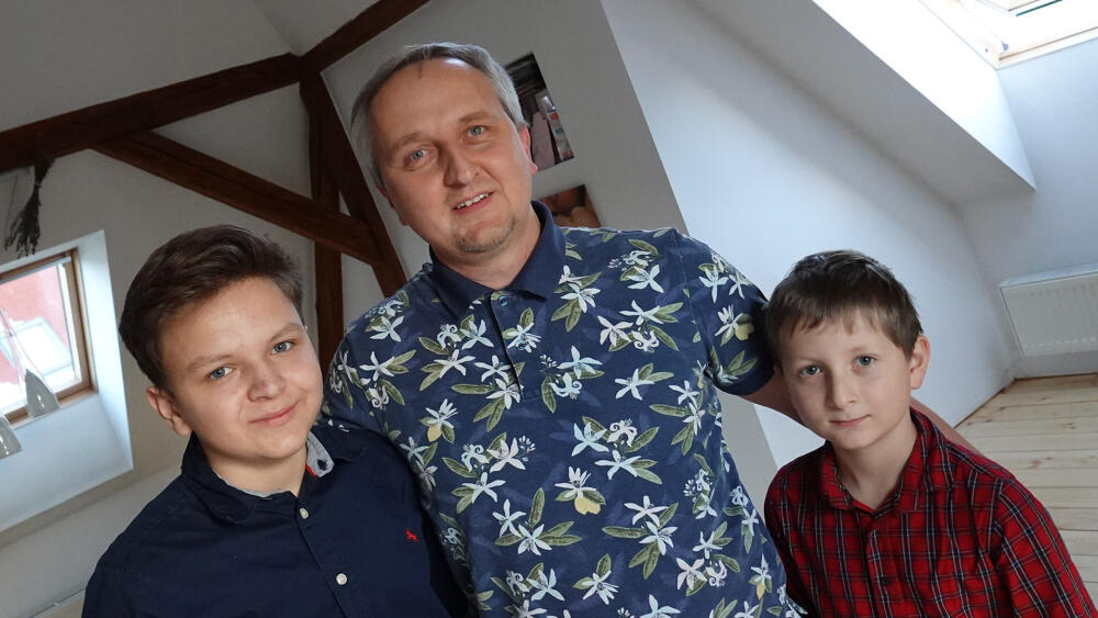 Ondřej, Tomáš a Jindřich Turkovi.