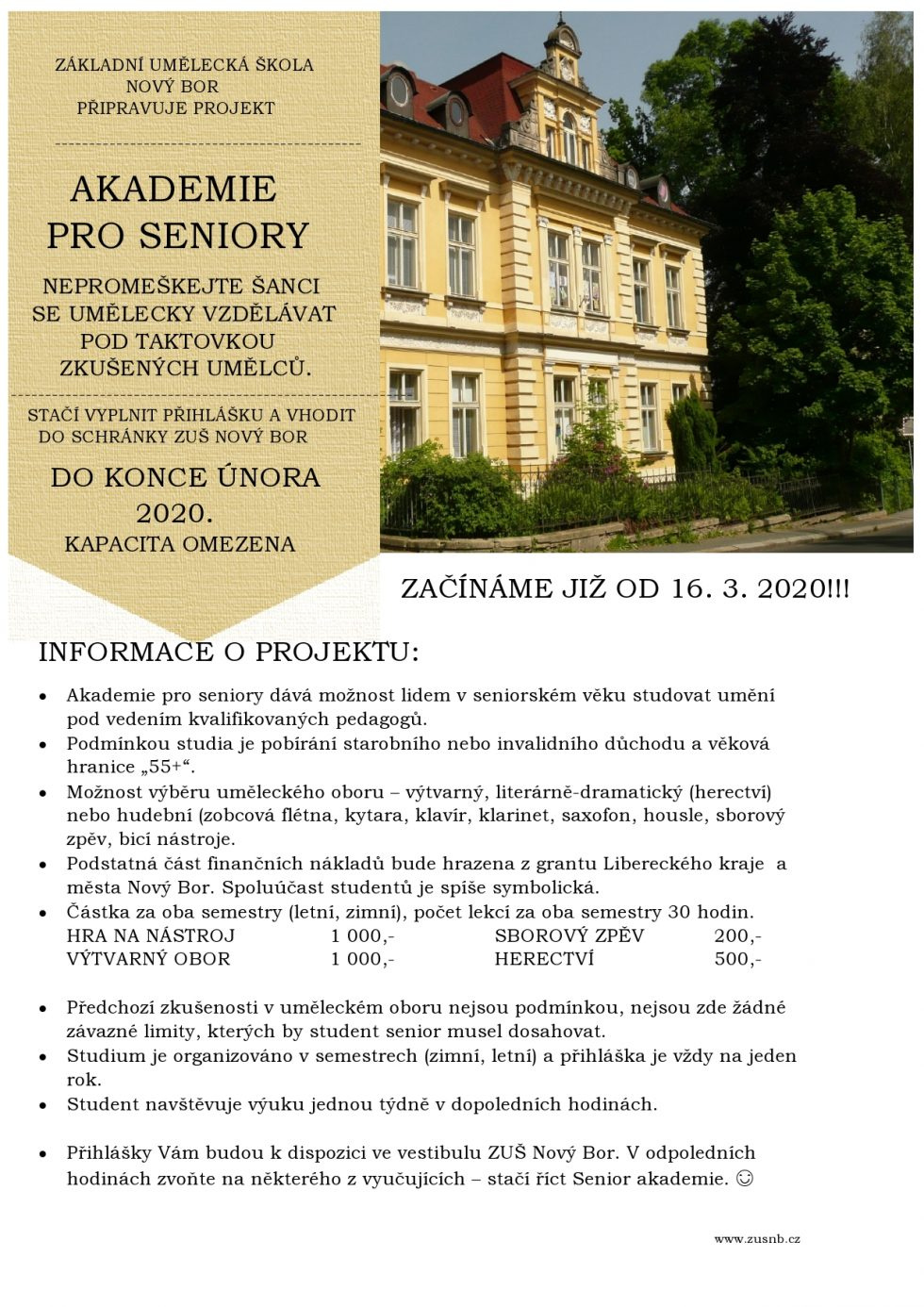 Informace o projektu