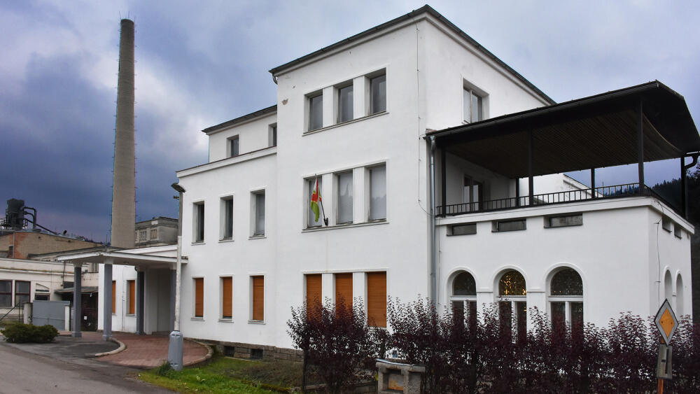 Schowankova vila v Jiřetíně pod Bukovou.