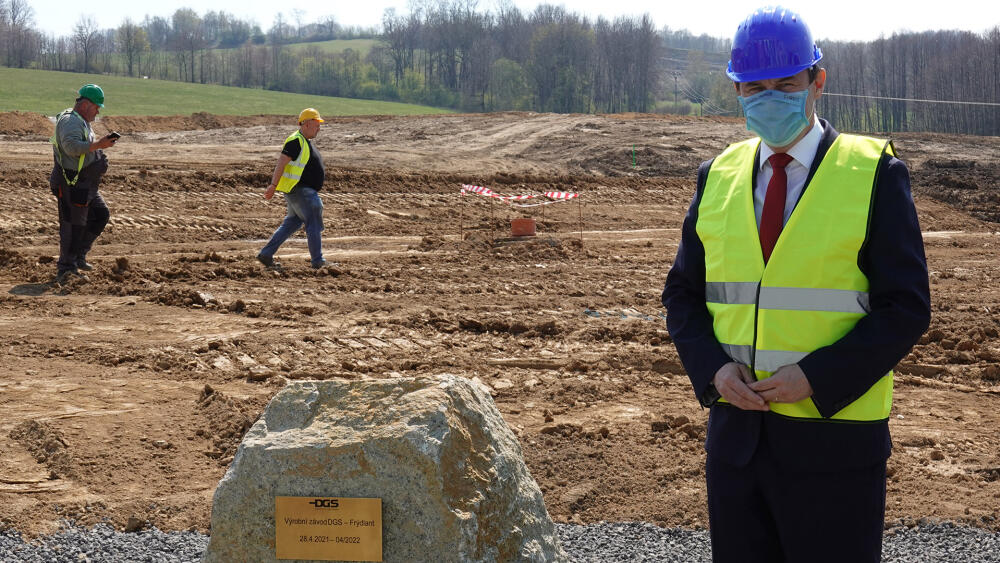 Hejtman Martin Půta mimo jiné připomněl, že DGS se hodlá podílet na zřízení nové cyklostezky.