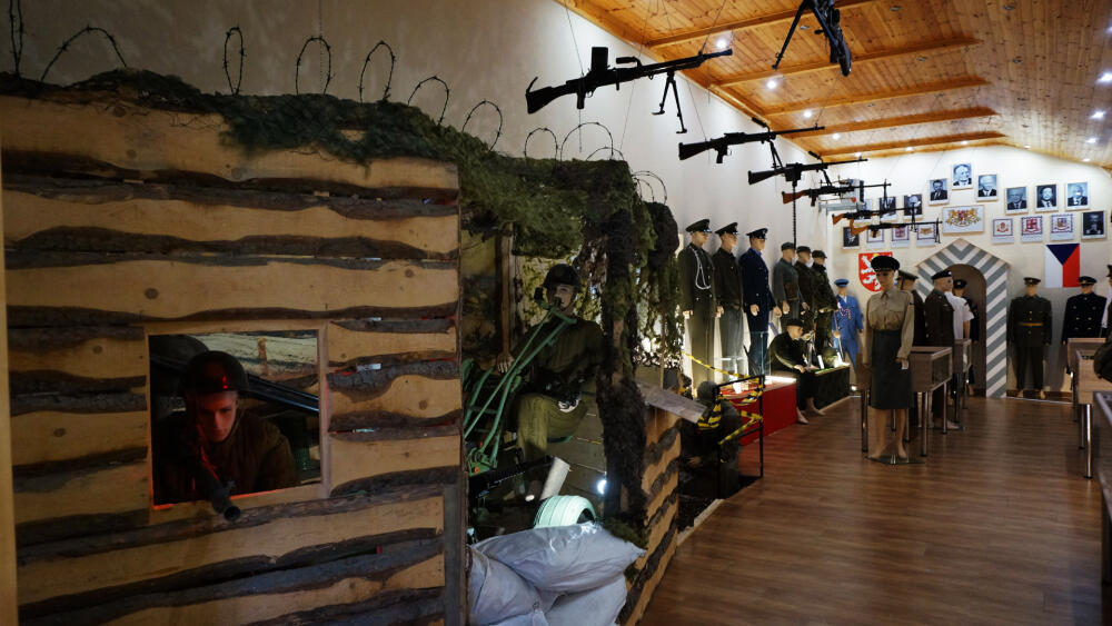 Část československé expozice.