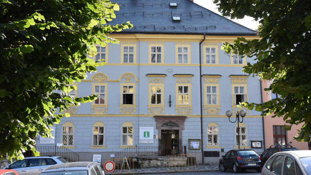 Šlechtův Hrubý dům, dnes sídlo muzea a velmi aktivního infocentra.