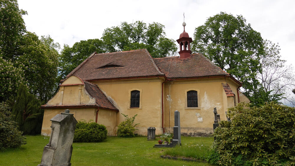 Kostel sv. Kateřiny Alexandrijské.