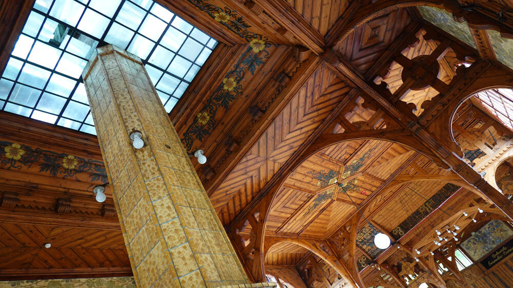 Kolonáda, detail.