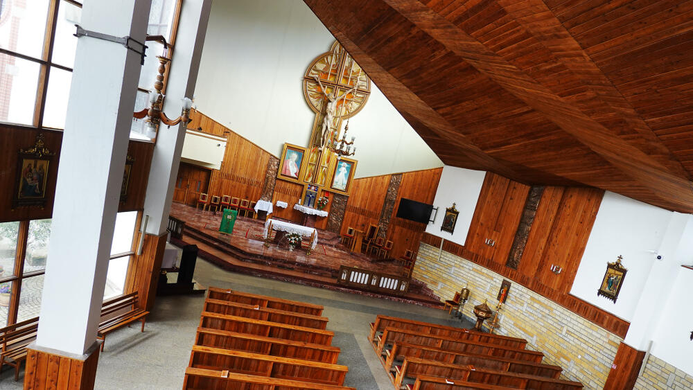 Kostel sv. Josefa, přístavba ze 70. let 20. století.