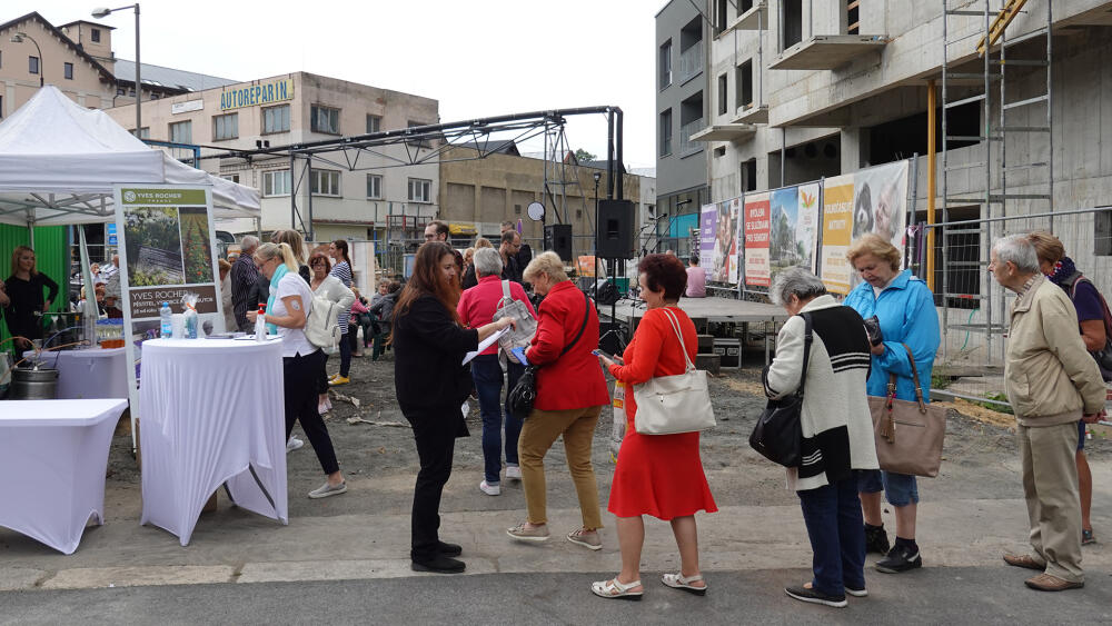 Zahájení činnosti libereckého Centra RoSa. Podmínkou vstupu bylo předložení dokladu o bezinfekčnosti.