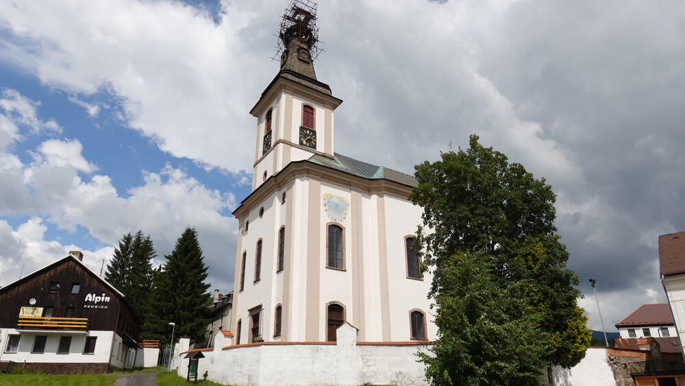 Kostel sv. Michaela.