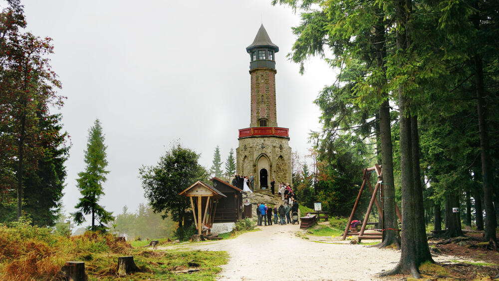 Příchod ke Štěpánce.