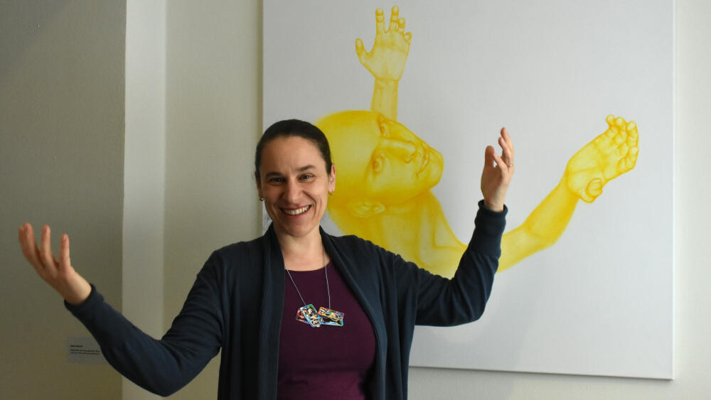 Dorota Sadovská a její sv. František.