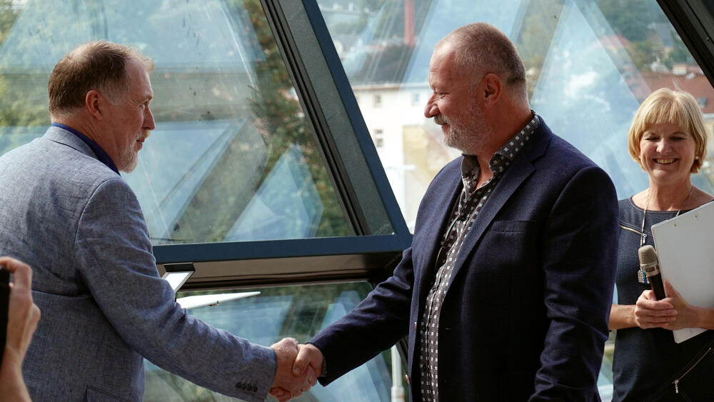 LASVIT, Nový Bor. Firmu reprezentoval ředitel projektů a vývoje Martin Šikola.