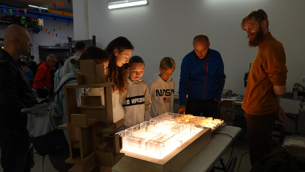 Technické muzeum Liberec reprezentoval tým Technoparku, což je zárodek další otevřené dílny v Liberci.