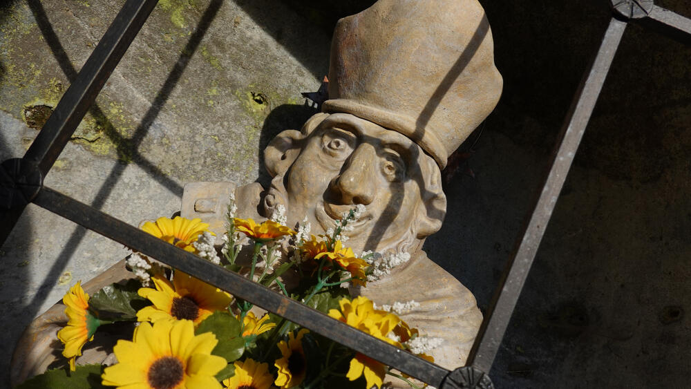 Sv. Jan Nepomucký, detail.