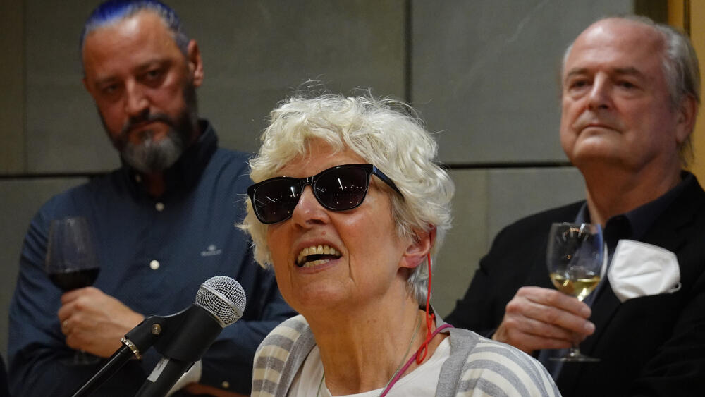 Věra Vohlídalová, emeritní ředitelka knihovny, která stála u zrodu její nové budovy jako Stavby smíření.