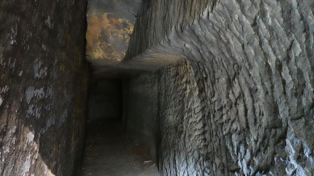 Interiér tunelu.