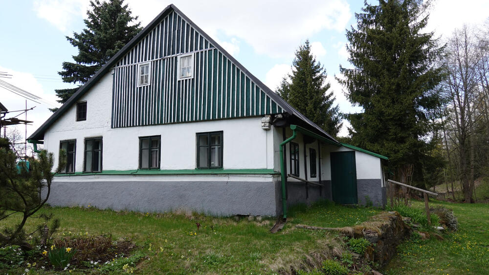 Rodný domeček Bohumila Hanče.