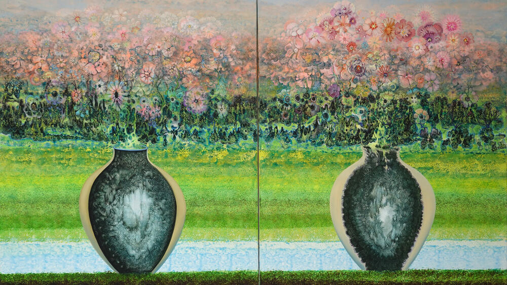 Veronika Holcová, Dvojice (detail).