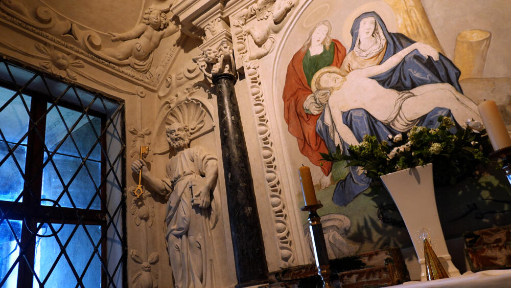 Kaple, detail.