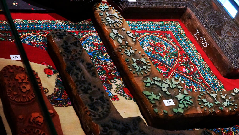 Detail šablon pro vícebarevný soutisk.