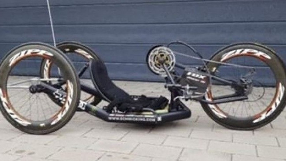 Odcizený handbike, foto: PČR