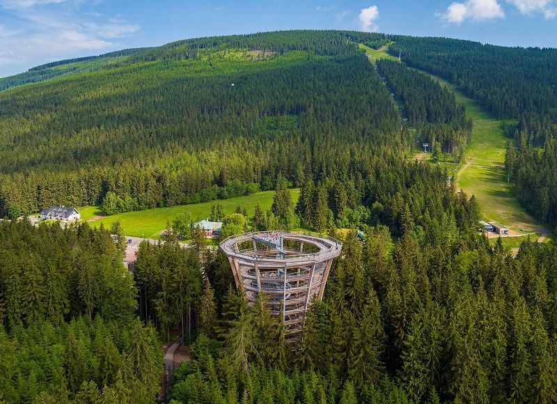 Stezka korunami stromů, Janské Lázně, Krkonoše
