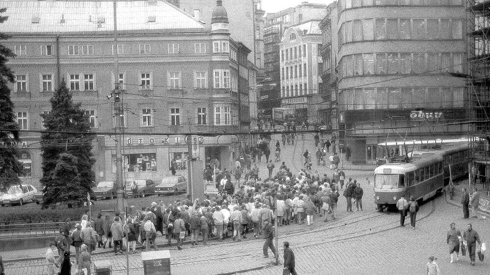Dobové foto: Milan Drahoňovský