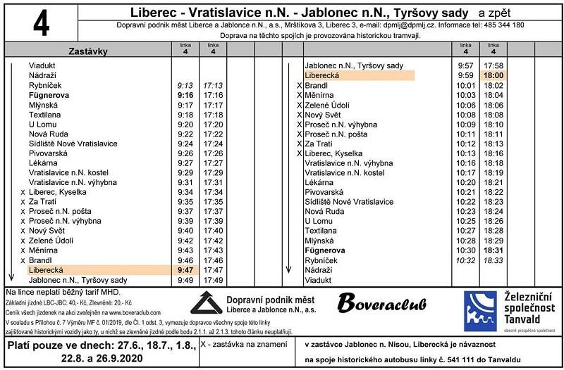 jízdní řád