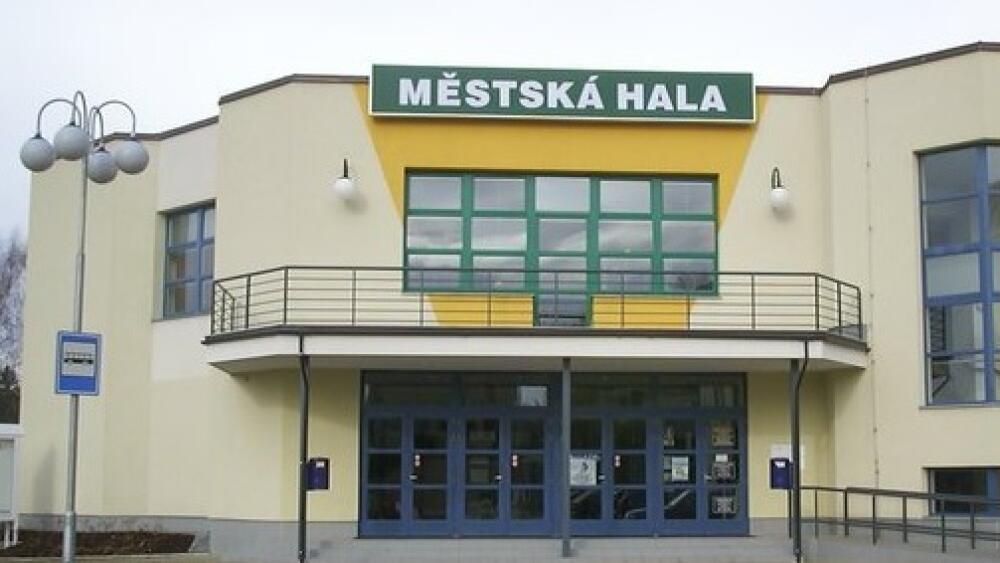 Objekt městské haly v Jablonci