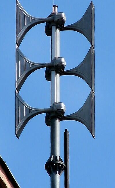 Detail nových sirén. Foto: Město Liberec