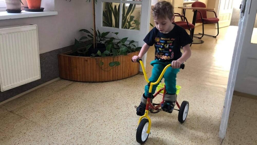 Vojta v akci. I díky rehabilitacím.